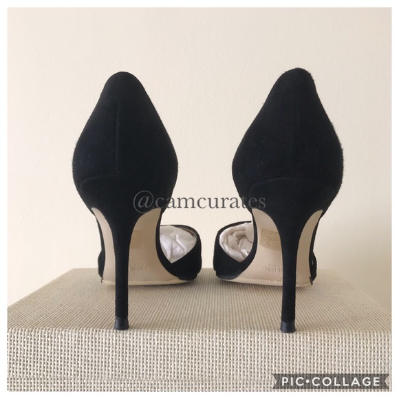 J. Crew Elsie Suede d'Orsay Pumps - Picture 3 of 7